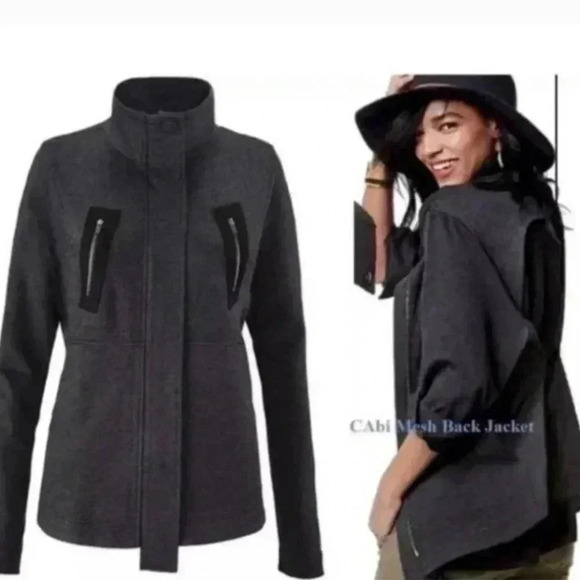 Cabi "Love, Carol" Special Collection Mesh Back Utility Jacket - Picture 3 of 12